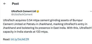 ultratech cement