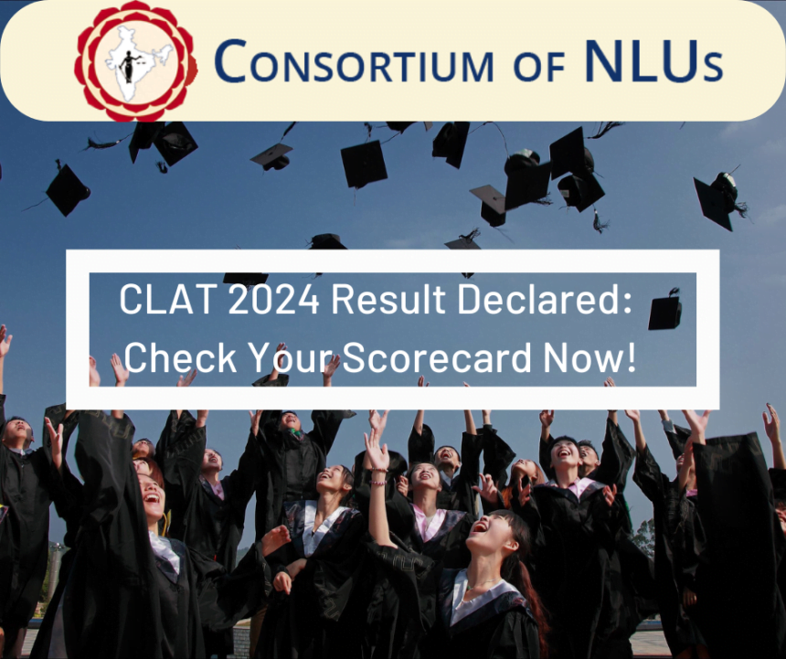 clat 2024 result declared