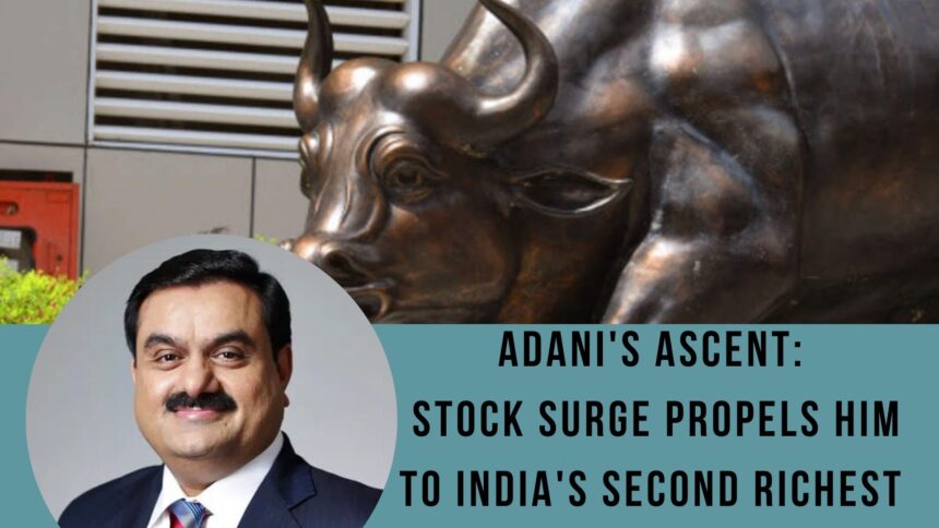 adani group stock soar